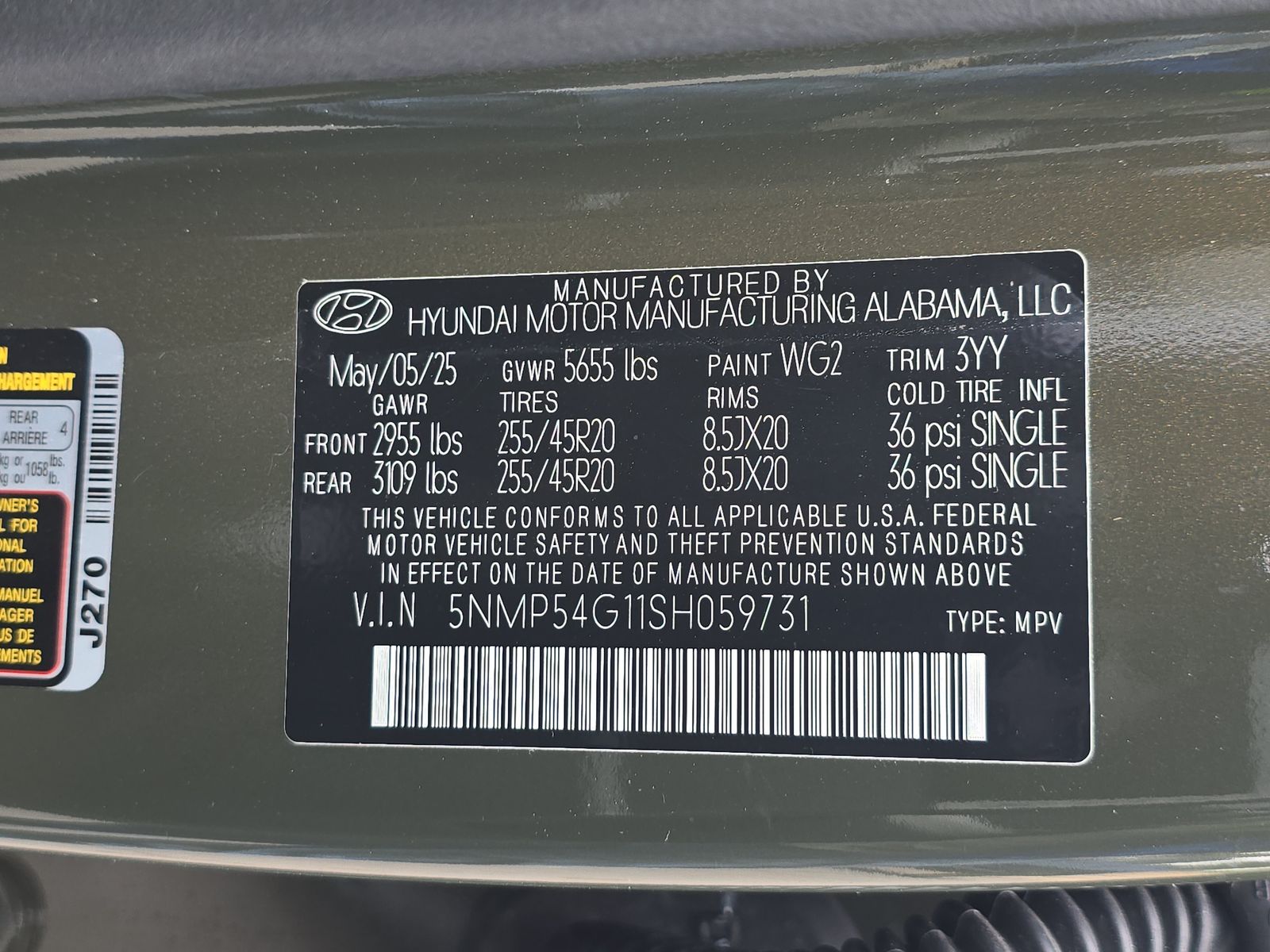 2025 Hyundai Santa Fe Hybrid Calligraphy FWD