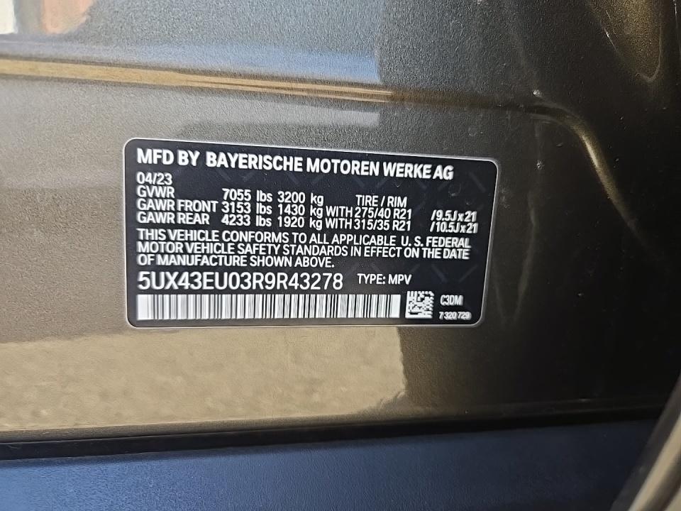 2024 BMW X5 xDrive50e AWD