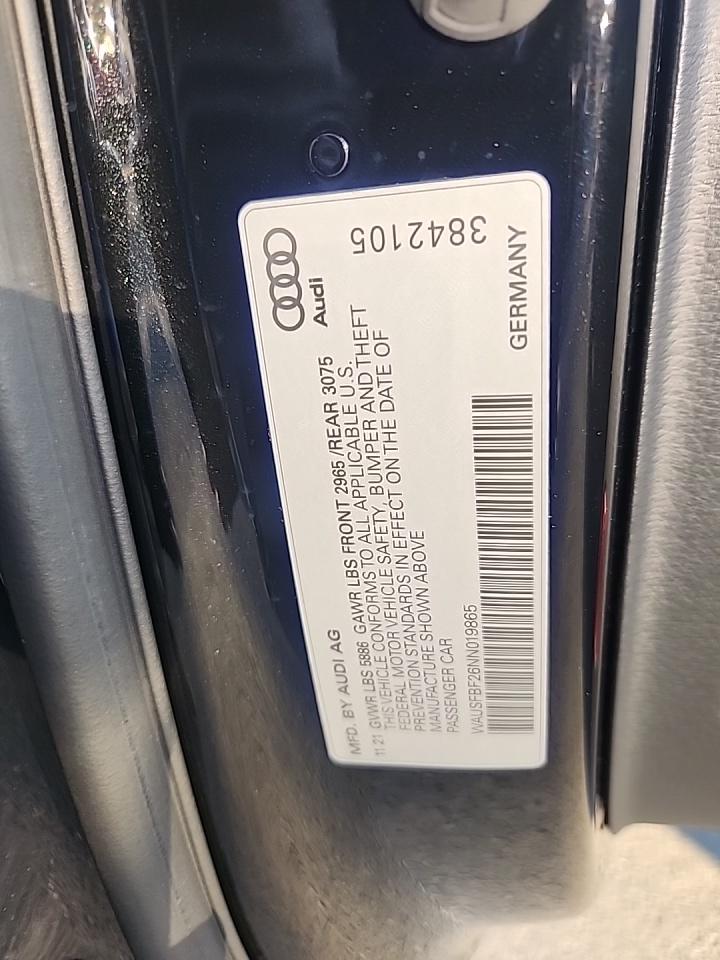 2022 Audi S7 Prestige AWD