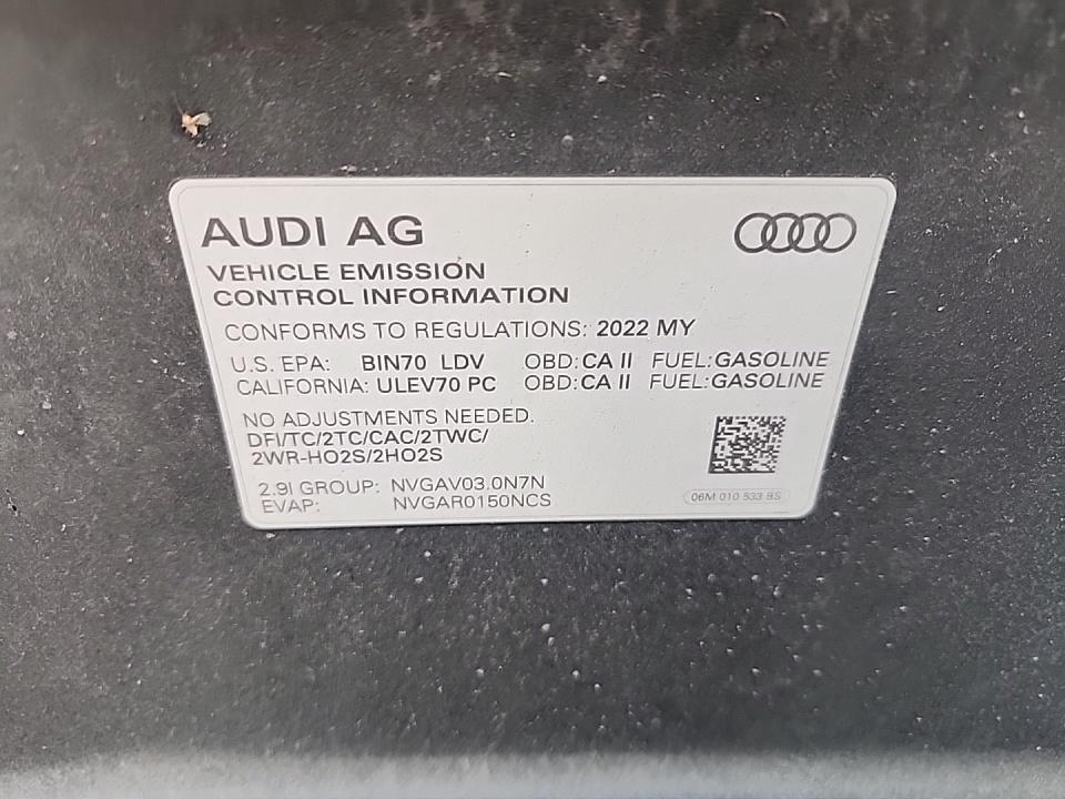 2022 Audi S7 Prestige AWD