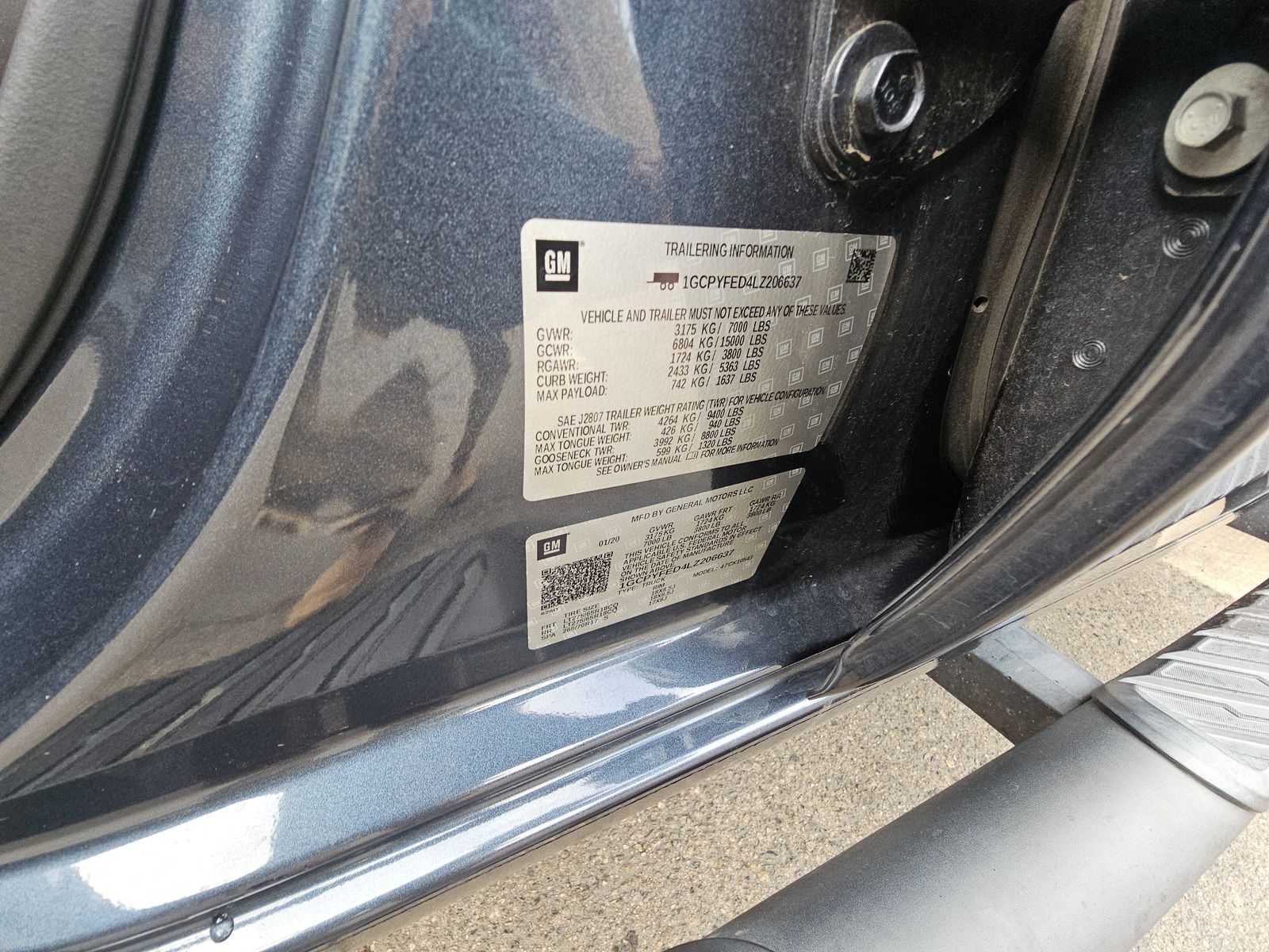 2020 Chevrolet Silverado 1500 LT Trail Boss AWD