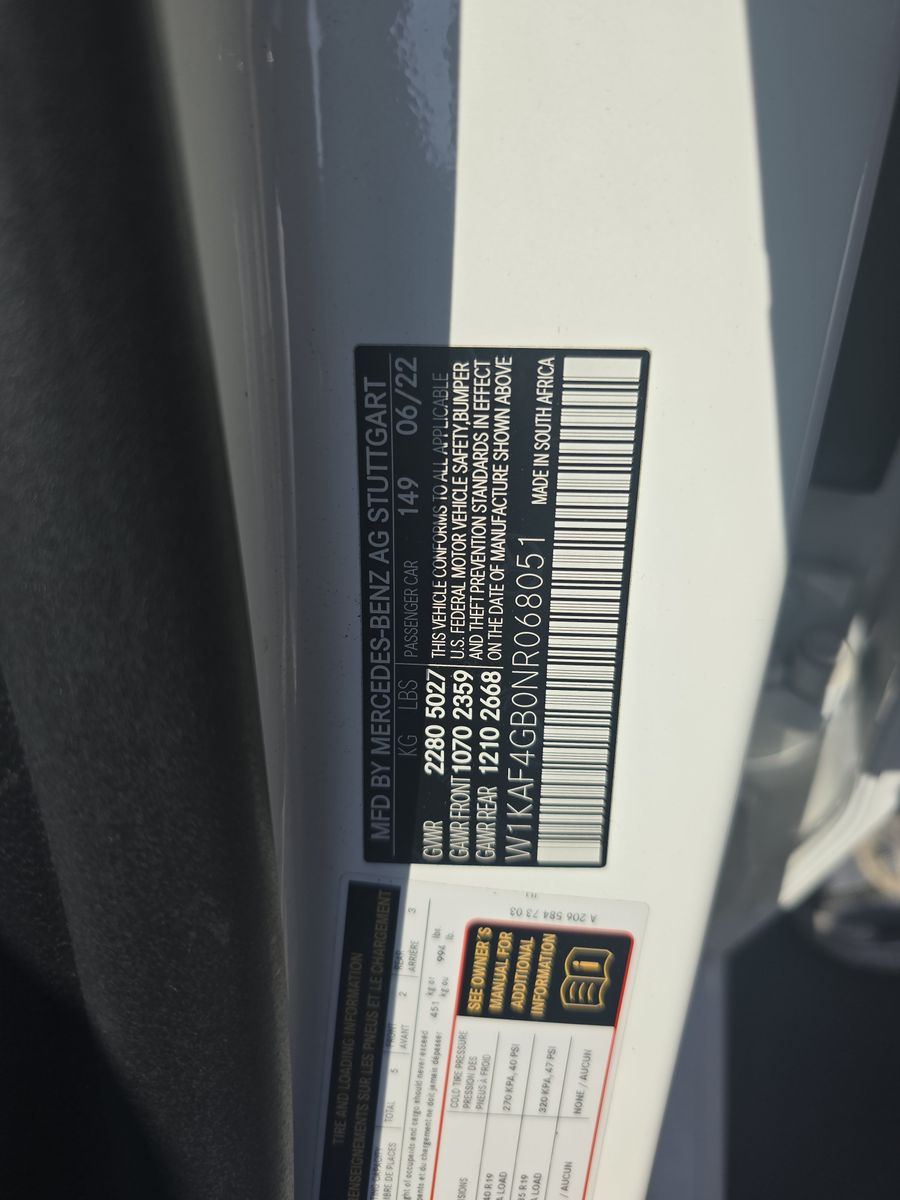 2022 Mercedes-Benz C-Class C 300 RWD