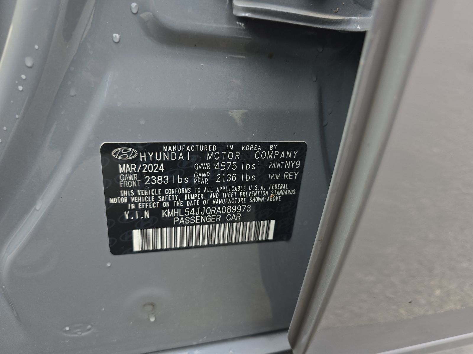 2024 Hyundai Sonata Hybrid Limited FWD