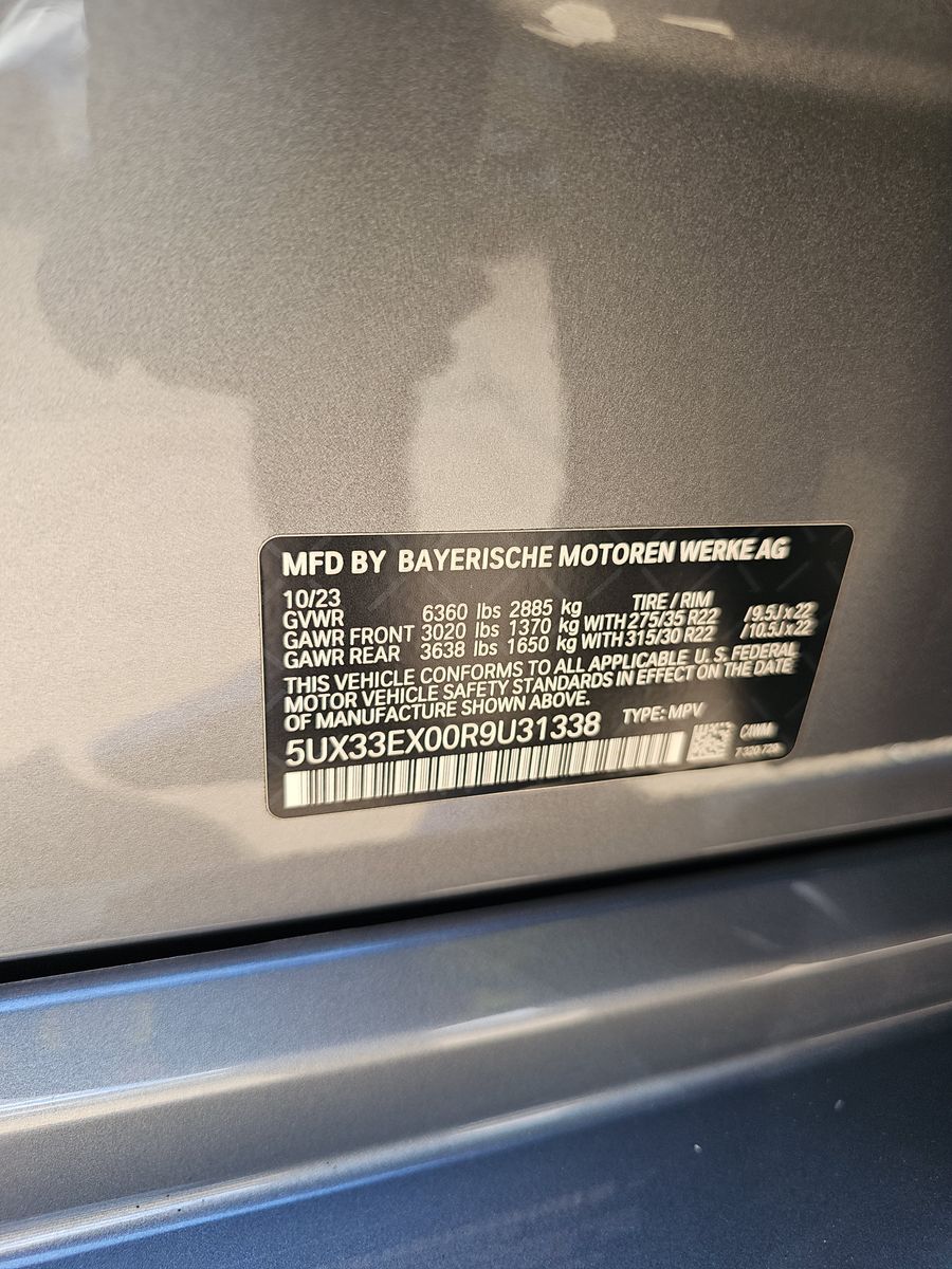 2024 BMW X6 xDrive40i AWD