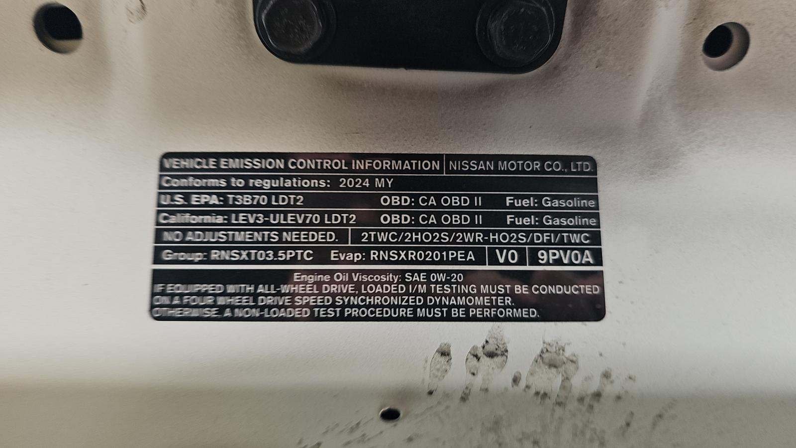 2024 Nissan Pathfinder S FWD