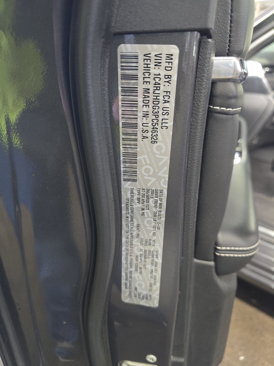 2023 Jeep Grand Cherokee Overland AWD