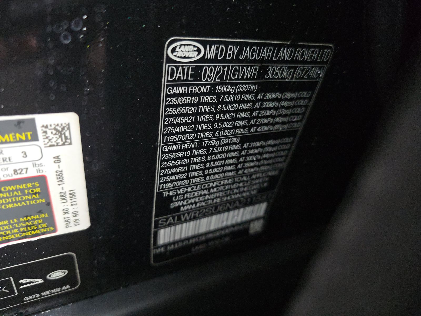 2022 Land Rover Range Rover Sport HSE Silver Edition AWD