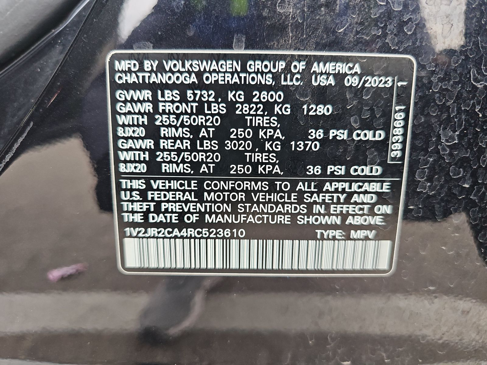 2024 Volkswagen Atlas 2.0T SE FWD