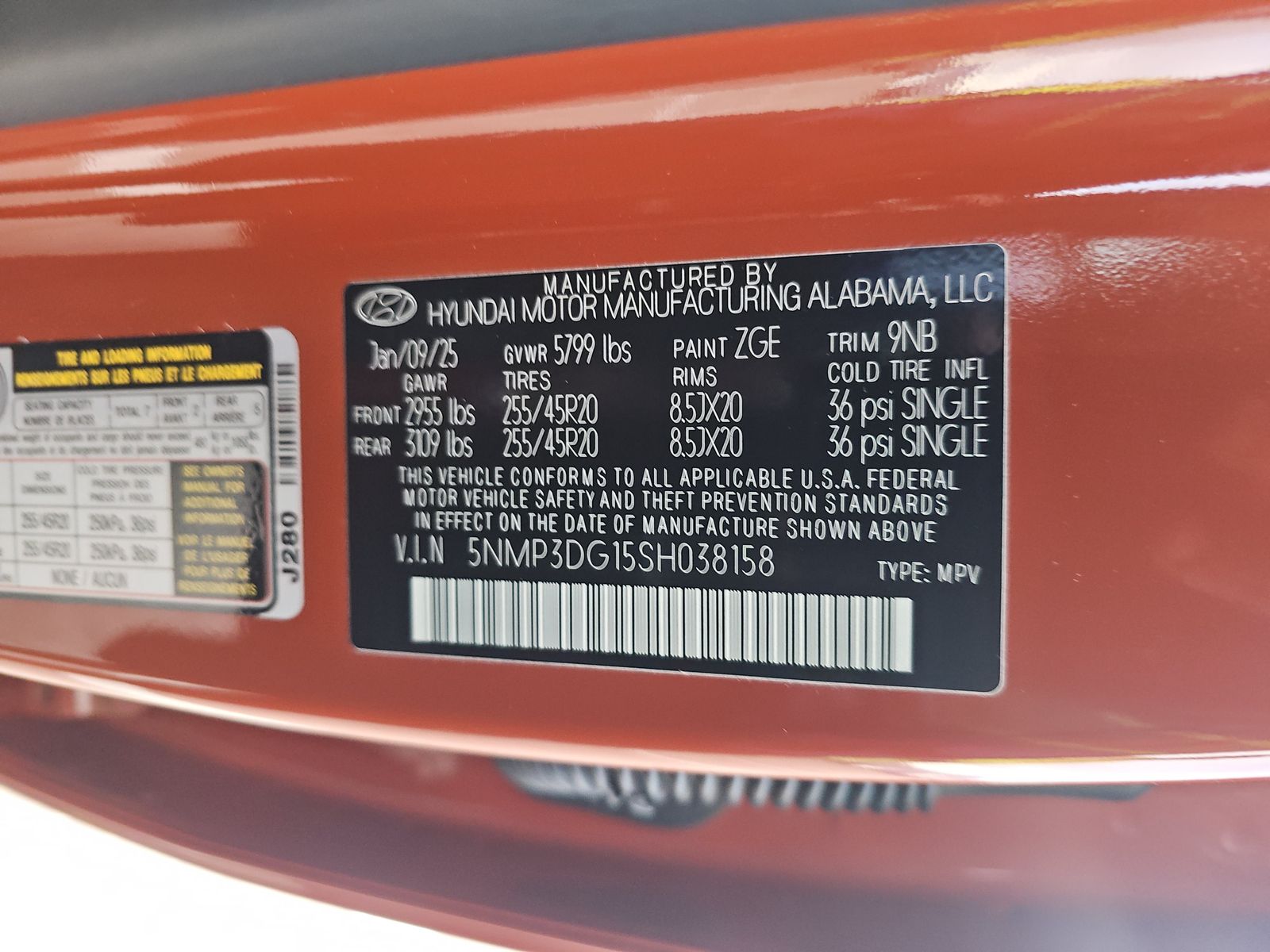 2025 Hyundai Santa Fe Hybrid Limited AWD