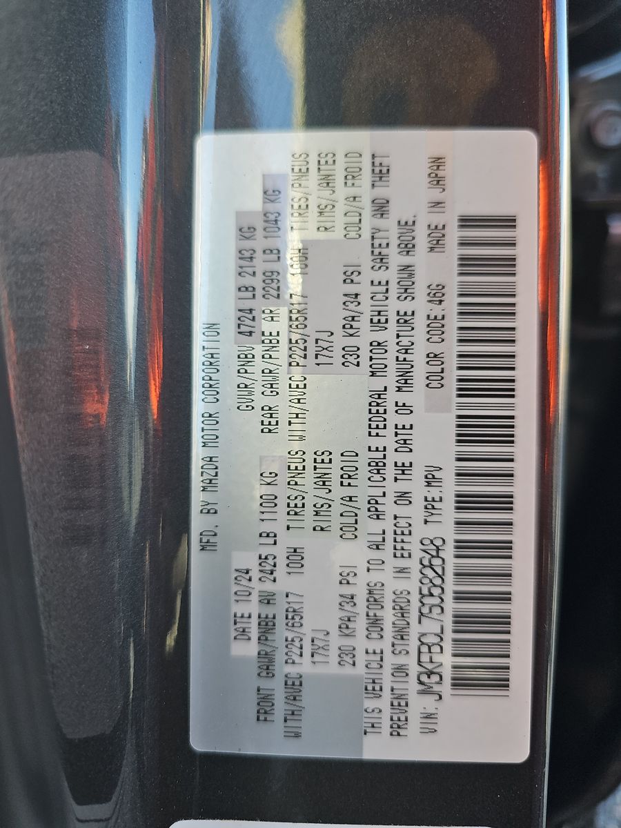 2025 MAZDA CX-5 2.5 S Preferred Package AWD