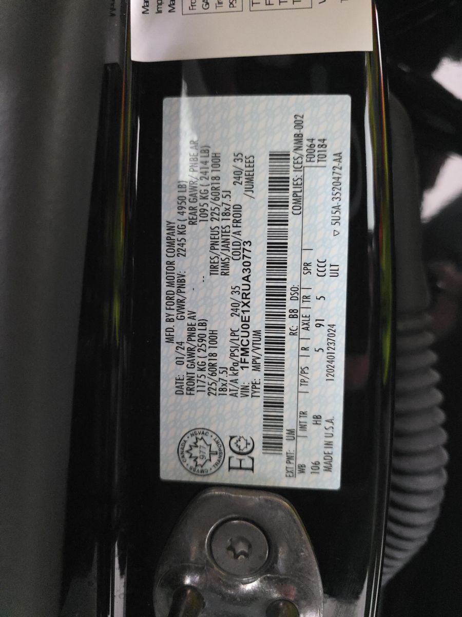 2024 Ford Escape Active SUV FWD