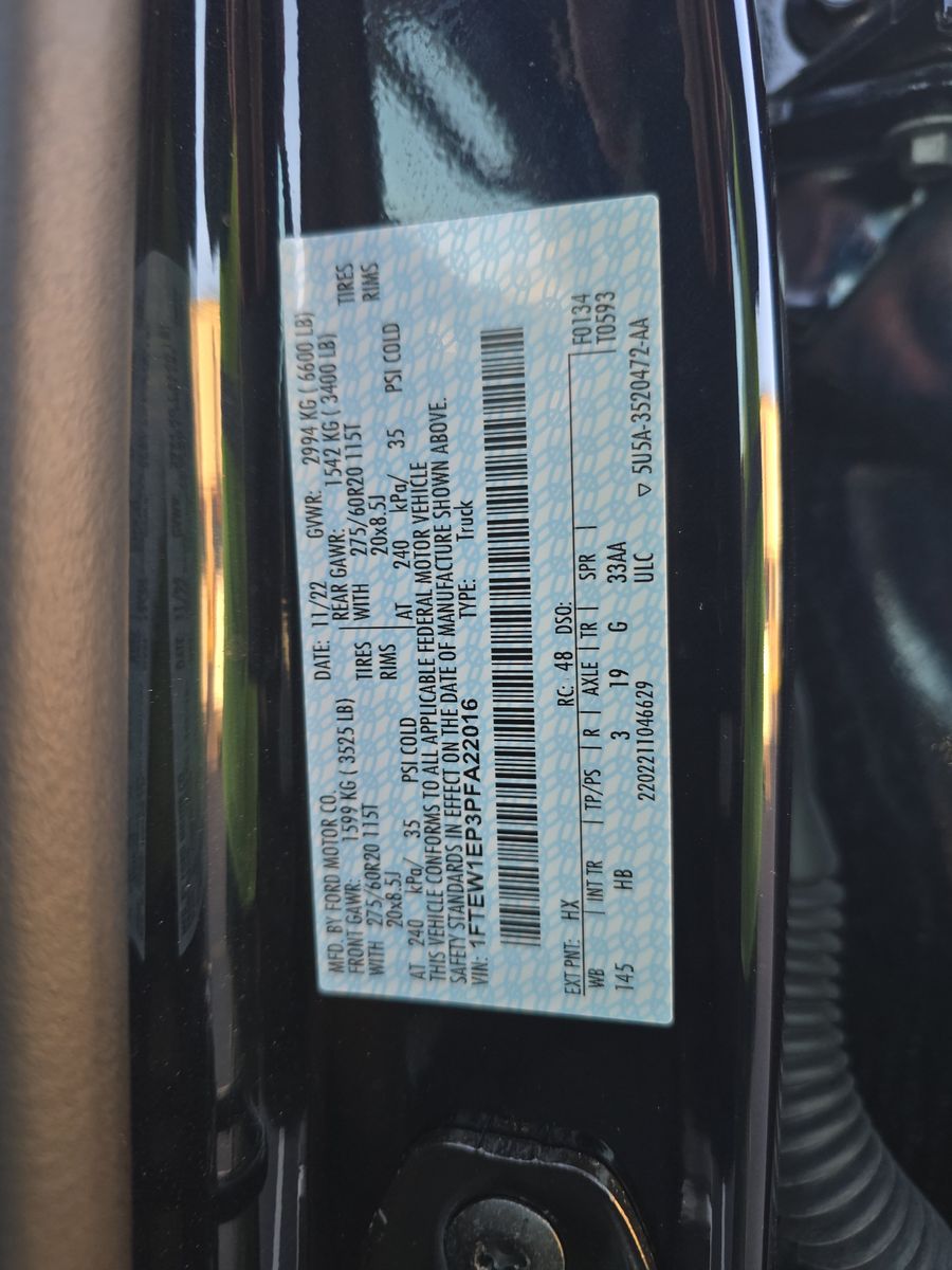 2023 Ford F-150 Lariat AWD