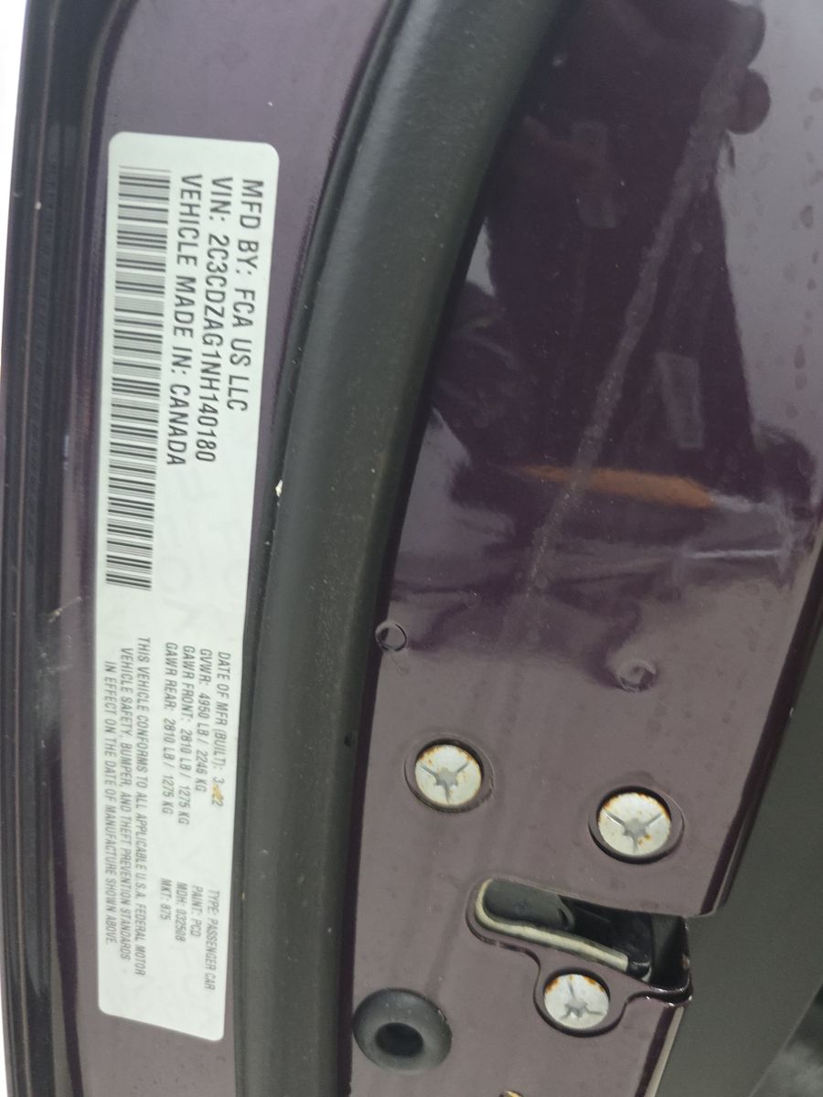 2022 Dodge Challenger SXT RWD