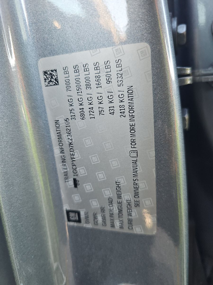 2019 Chevrolet Silverado 1500 LT Trail Boss AWD