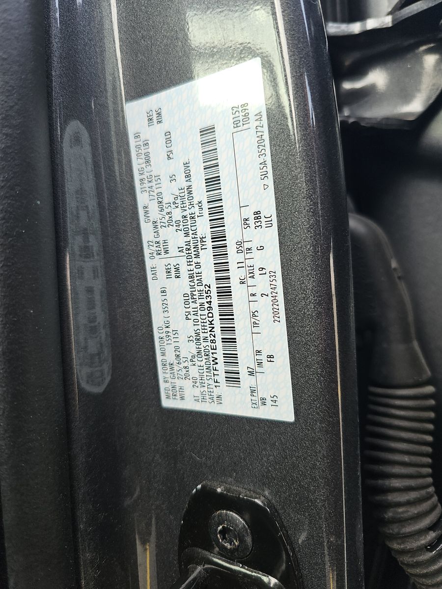 2022 Ford F-150 XLT AWD