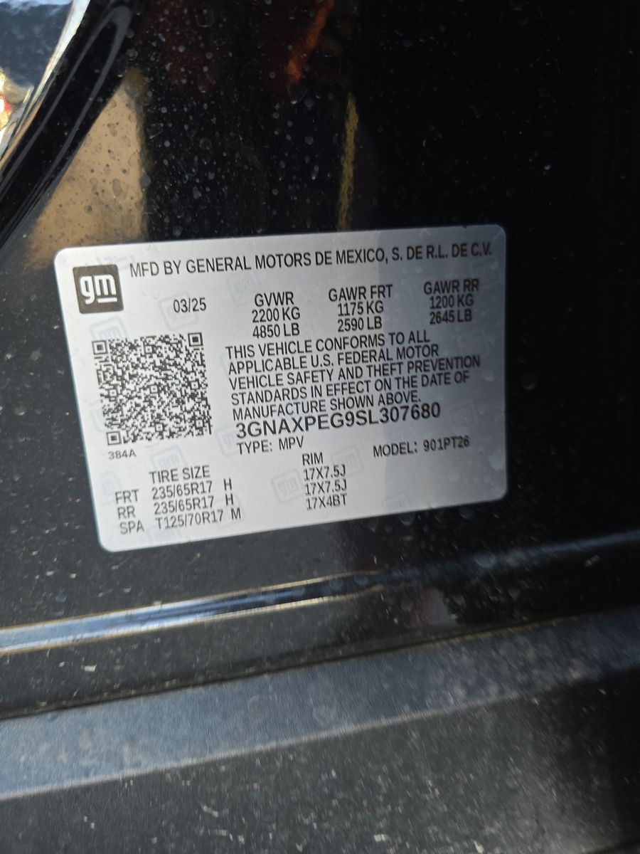 2025 Chevrolet Equinox LT AWD