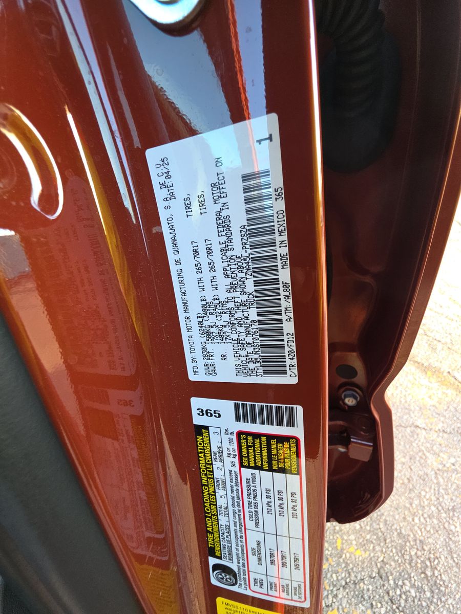 2025 Toyota Tacoma TRD Off-Road AWD