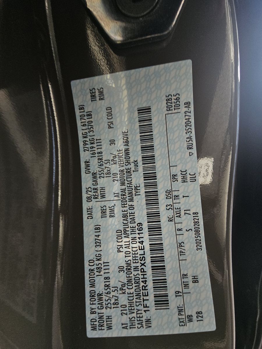 2025 Ford Ranger XLT AWD