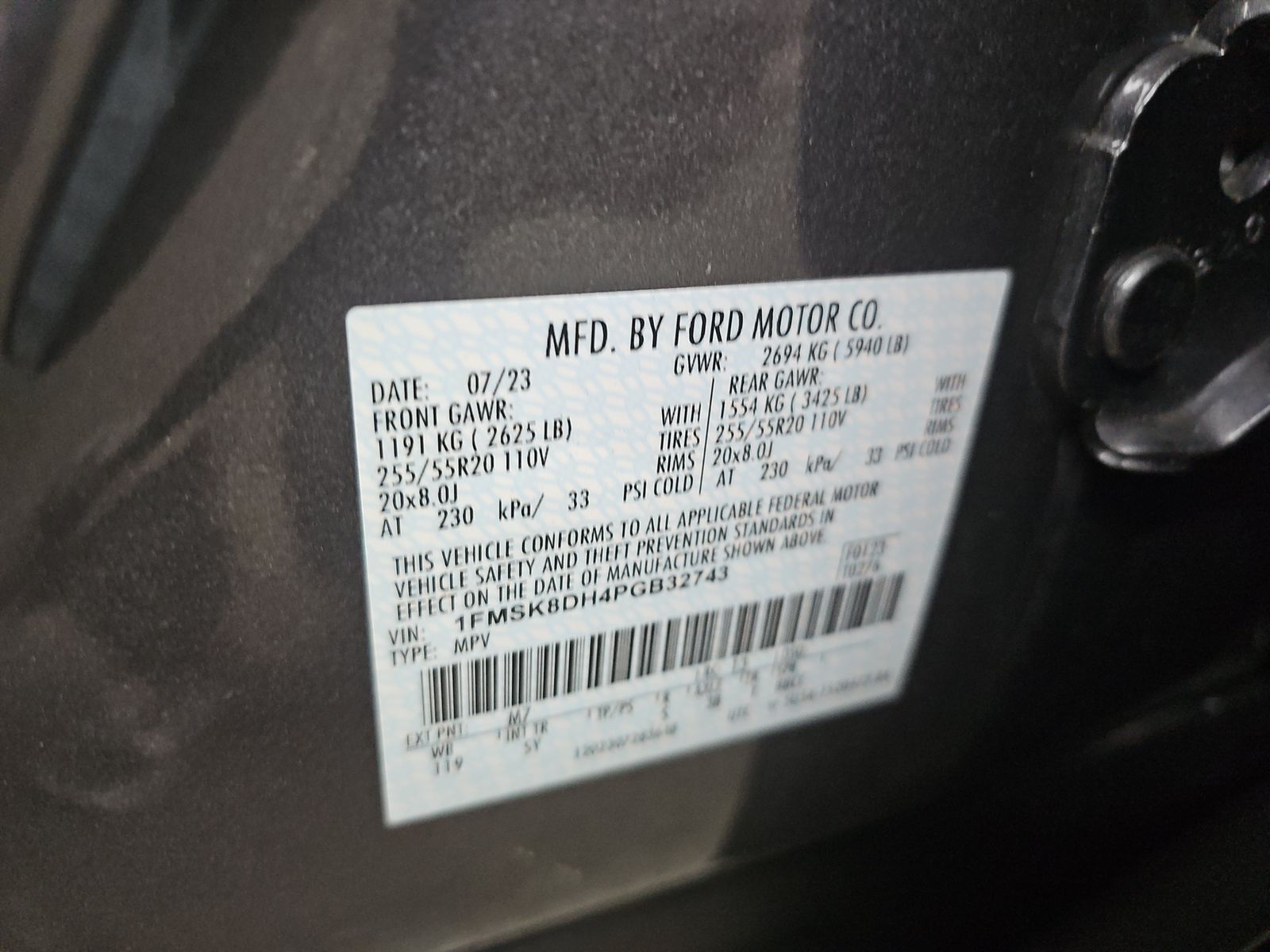 2023 Ford Explorer XLT AWD