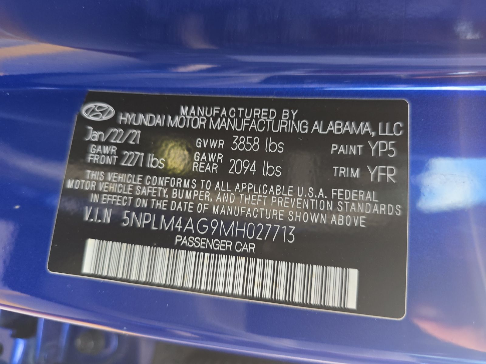 2021 Hyundai Elantra SEL FWD