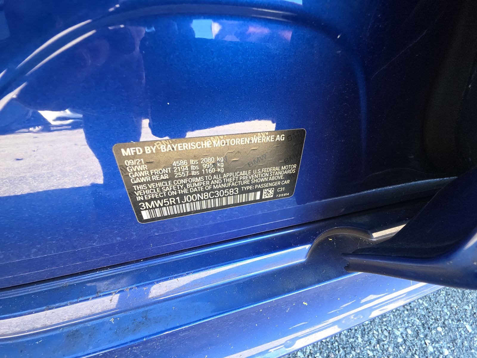 2022 BMW 3 Series 330i RWD