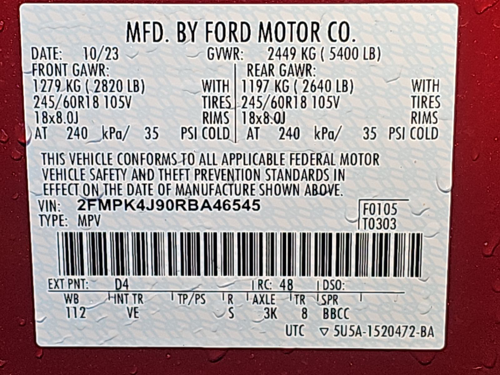 2024 Ford Edge SEL AWD