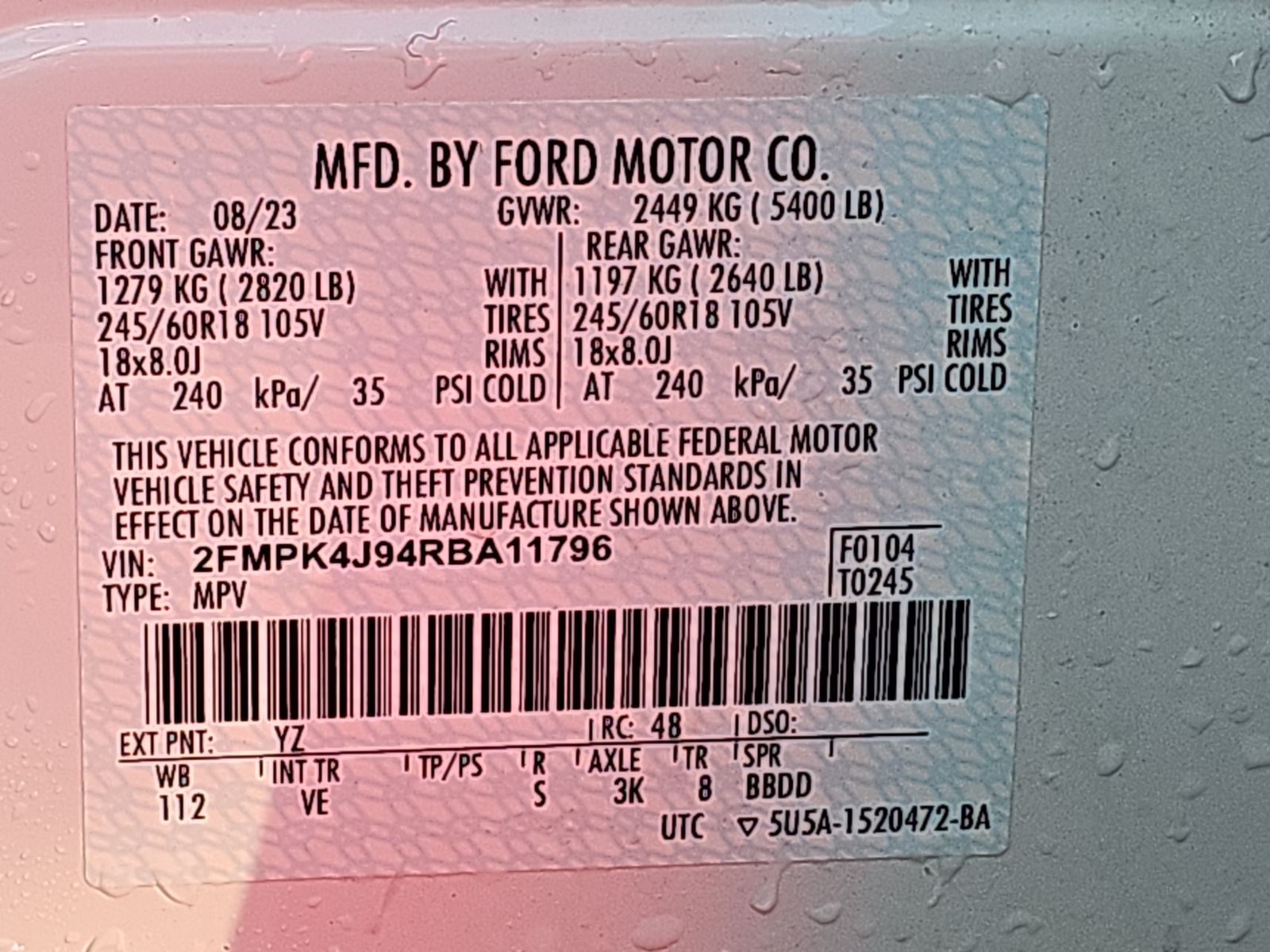 2024 Ford Edge SEL AWD