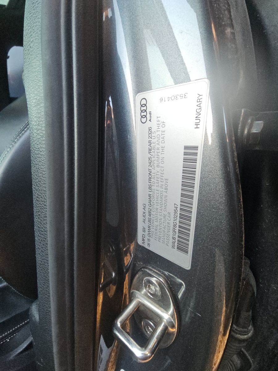 2016 Audi S3 Premium Plus AWD