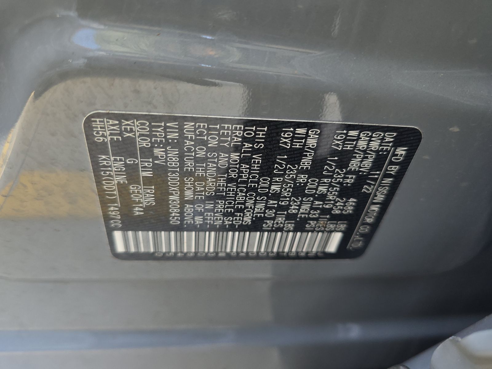 2023 Nissan Rogue Platinum AWD