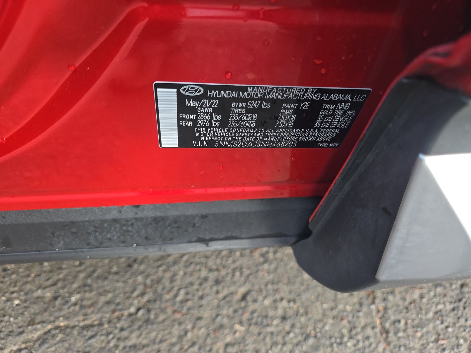 2022 Hyundai Santa Fe SEL AWD