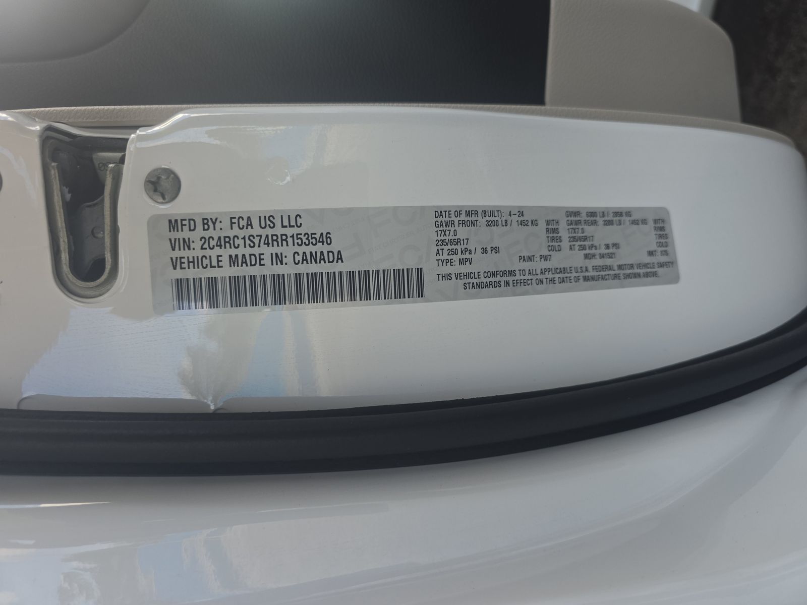 2024 Chrysler Pacifica Hybrid Select FWD