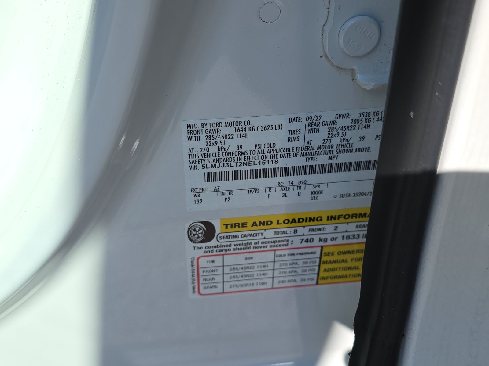 2022 Lincoln Navigator L Reserve AWD