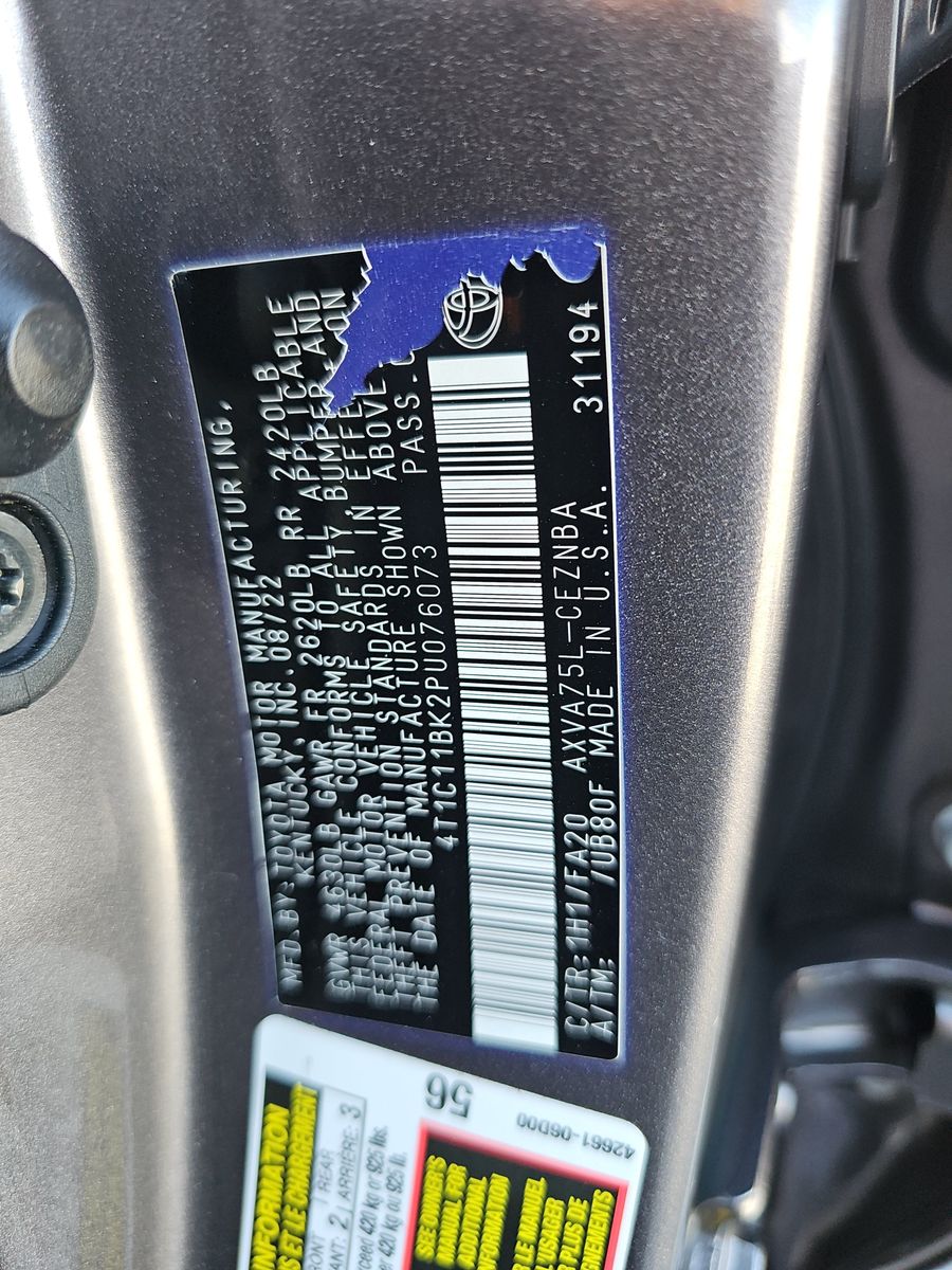 2023 Toyota Camry LE AWD