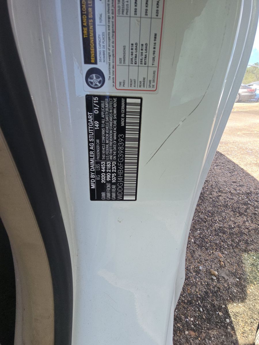 2015 Mercedes-Benz C-Class C 250 RWD