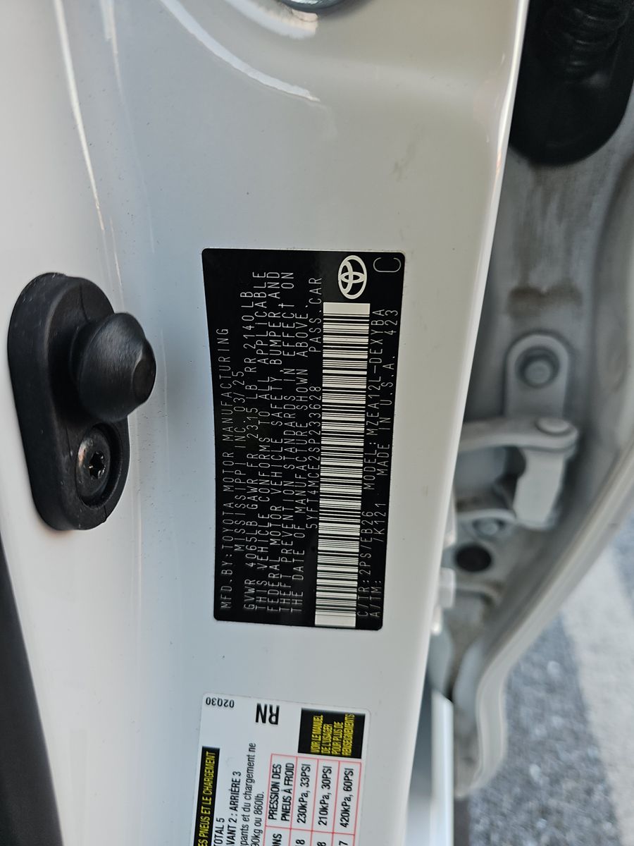 2025 Toyota Corolla XSE FWD