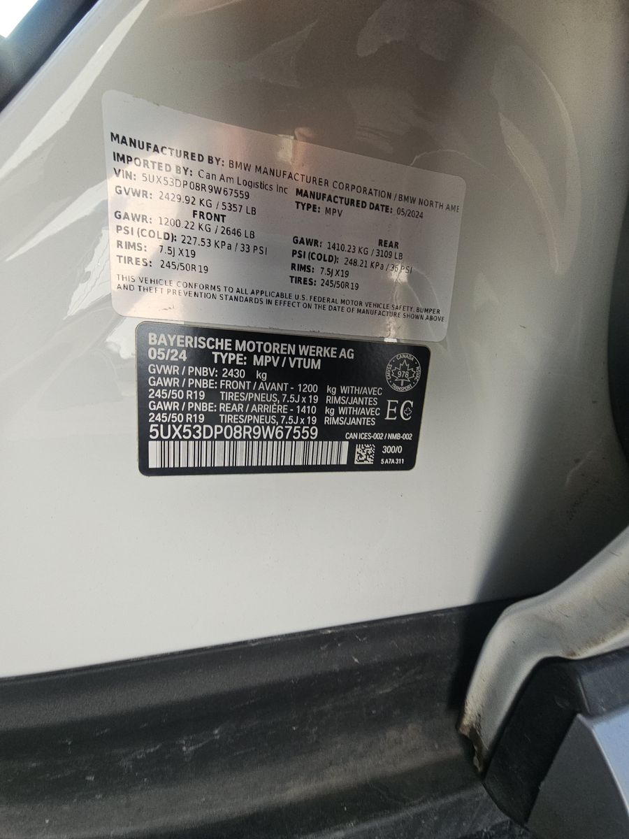 2024 BMW X3 xDrive30i AWD