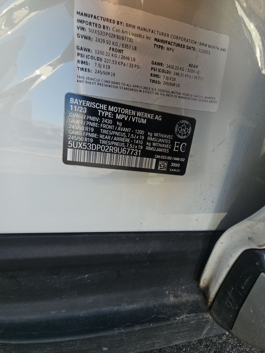 2024 BMW X3 xDrive30i AWD