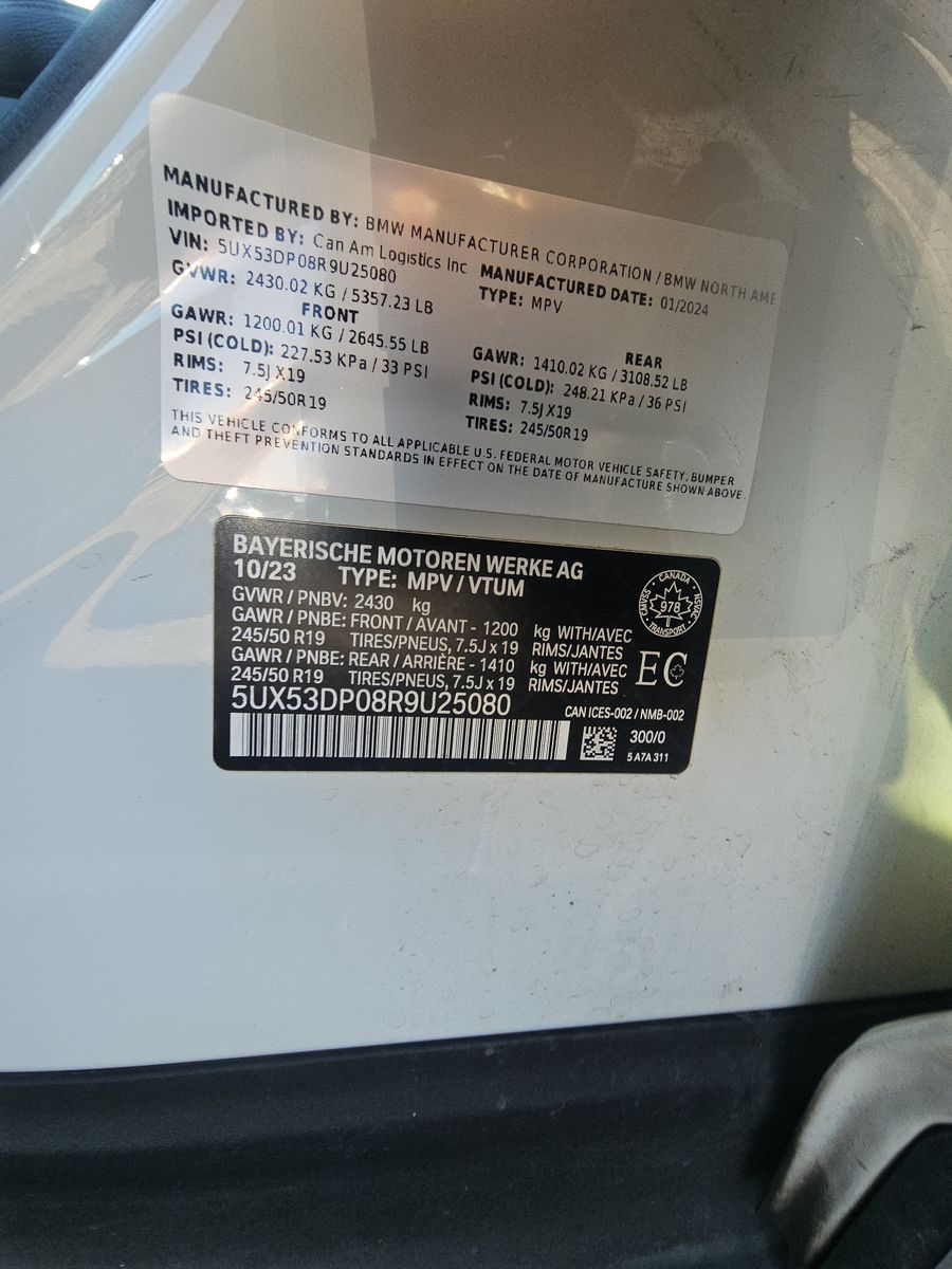 2024 BMW X3 xDrive30i AWD