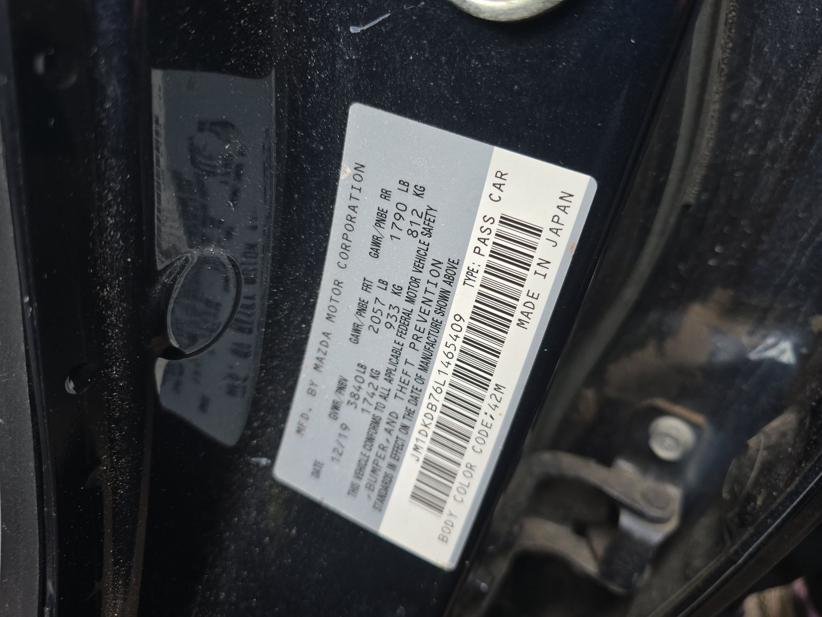 2020 MAZDA CX-3 Sport FWD