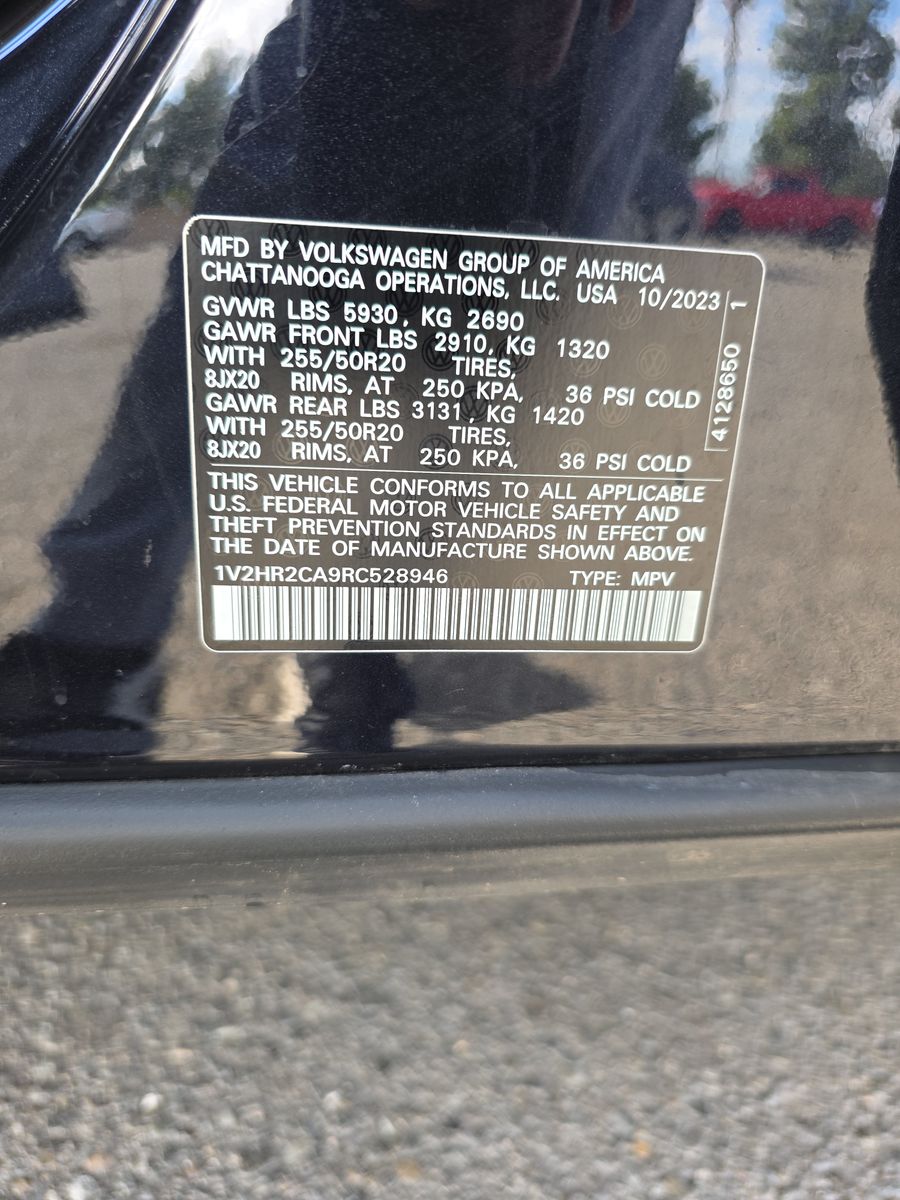 2024 Volkswagen Atlas 2.0T SE AWD