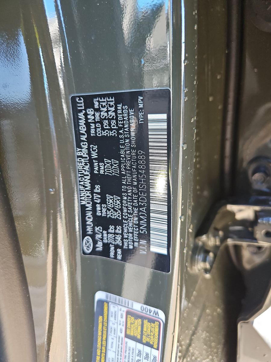 2025 Hyundai Tucson SE FWD