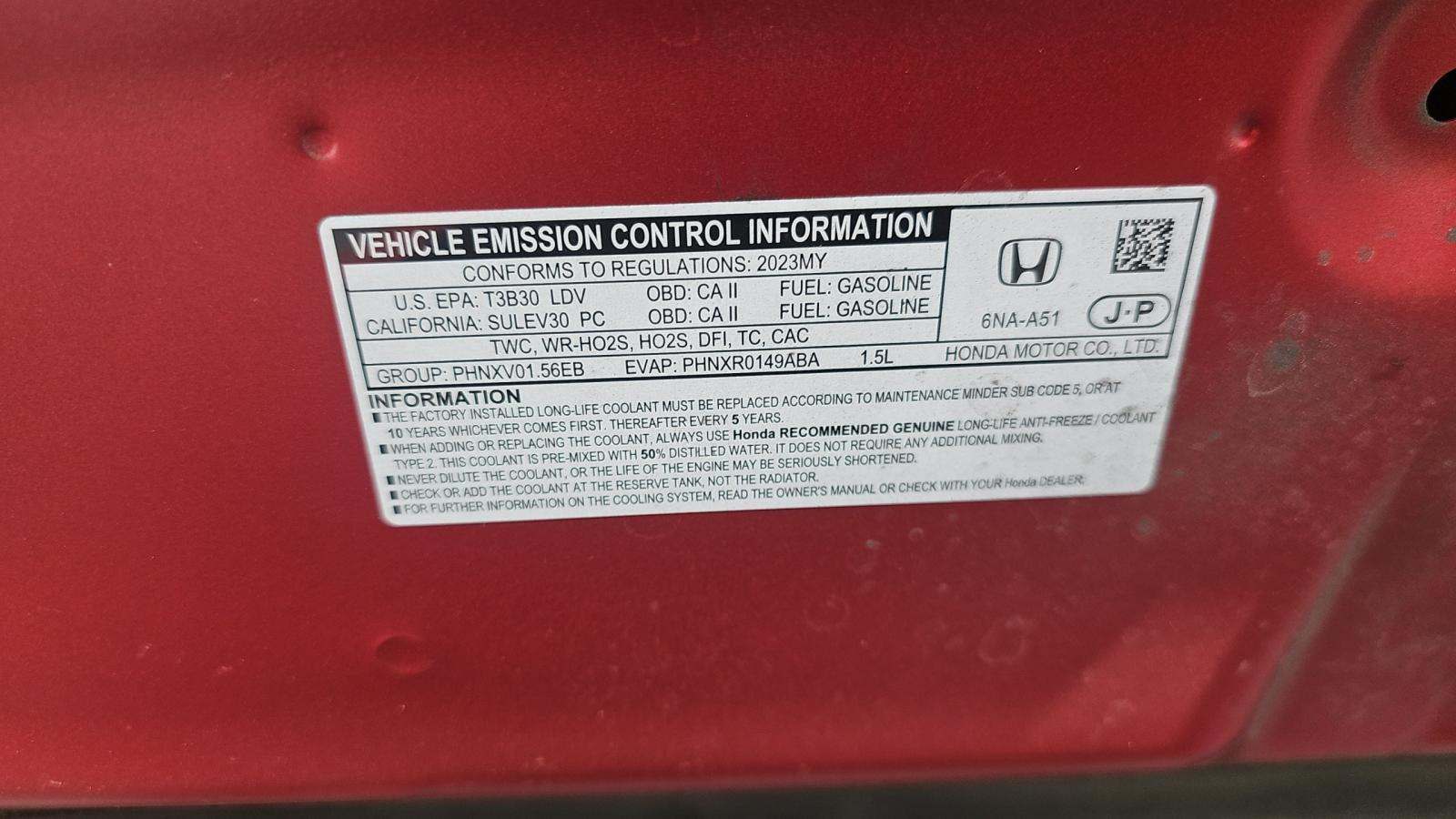 2023 Honda Accord EX FWD