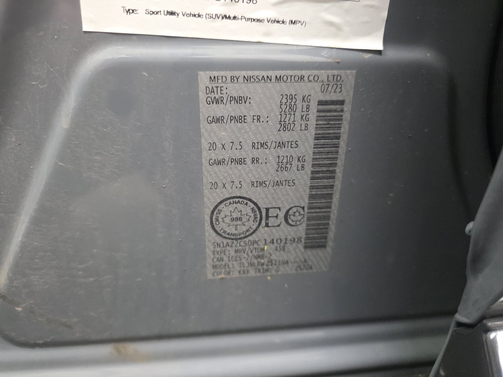 2023 Nissan Murano SL AWD