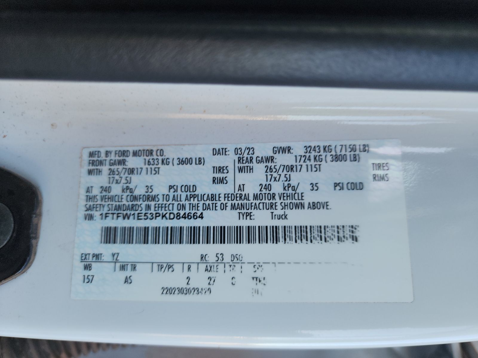 2023 Ford F-150 XL AWD