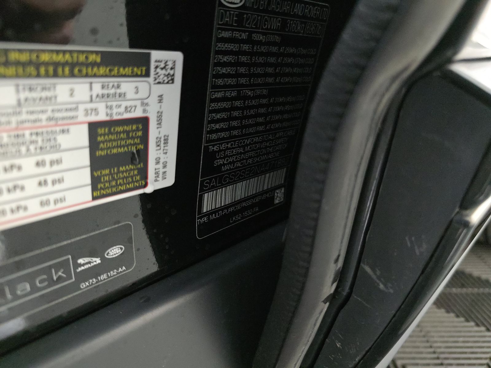 2022 Land Rover Range Rover P525 Westminster AWD