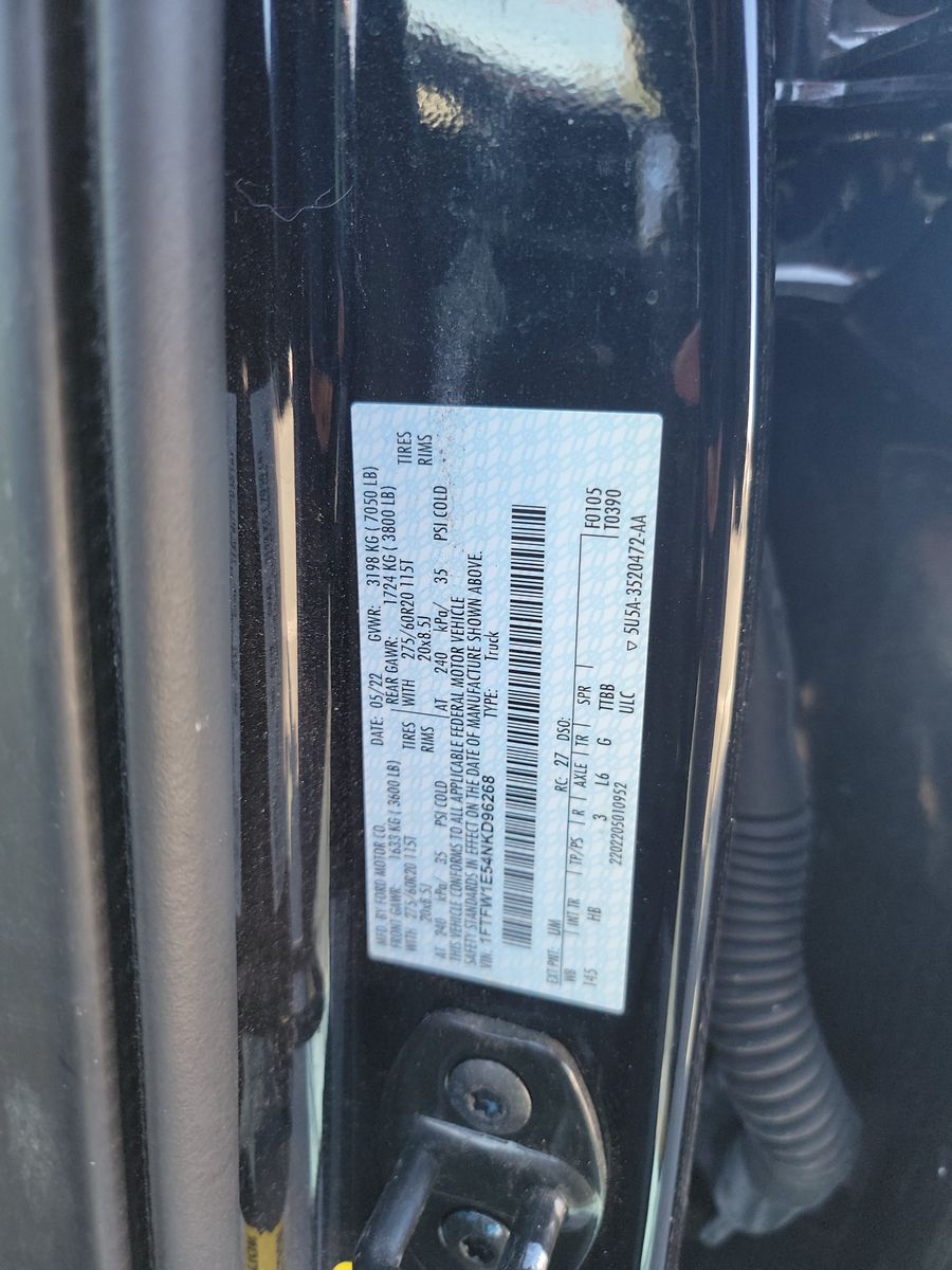 2022 Ford F-150 Lariat AWD