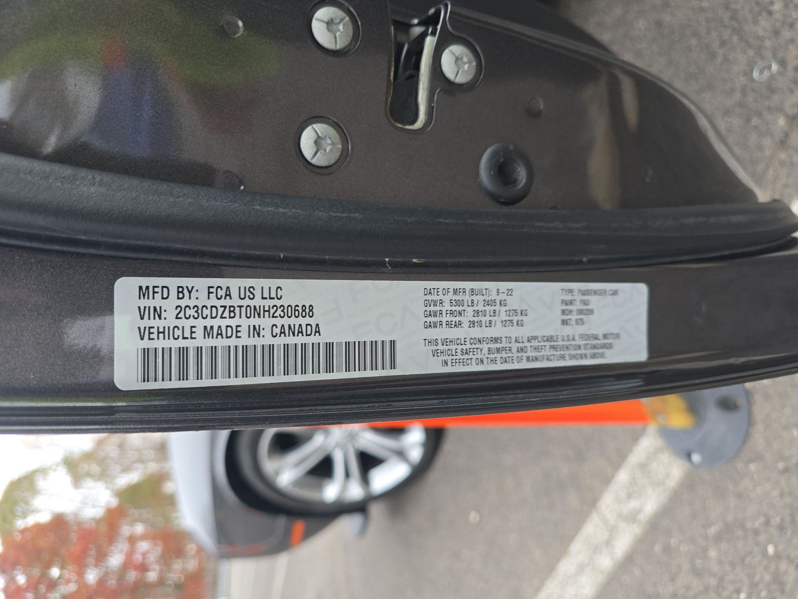 2022 Dodge Challenger R/T RWD