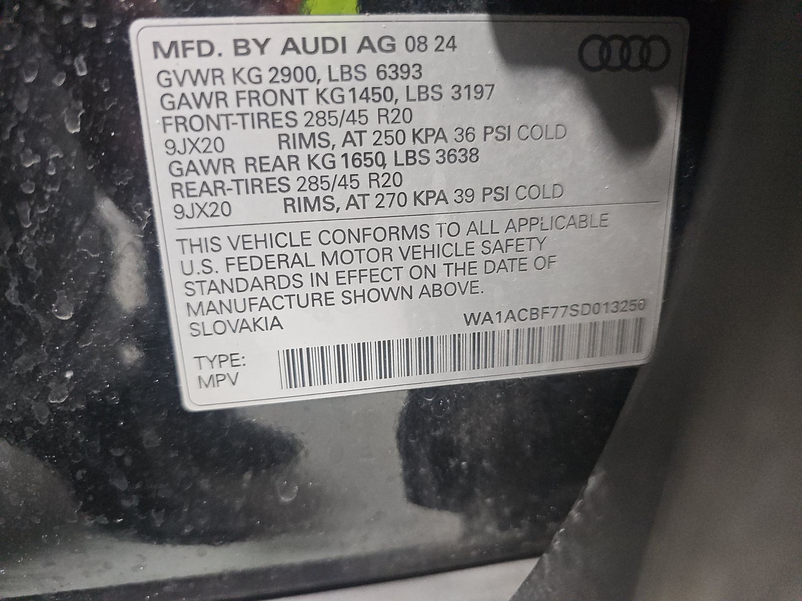 2025 Audi Q7 Premium AWD