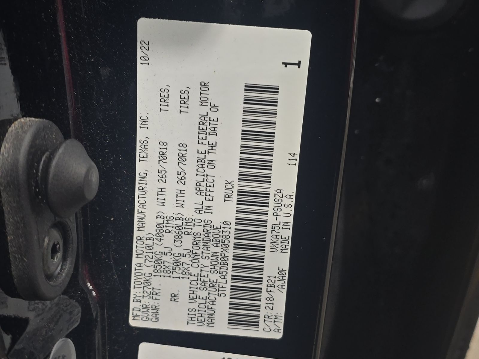 2023 Toyota Tundra SR5 AWD