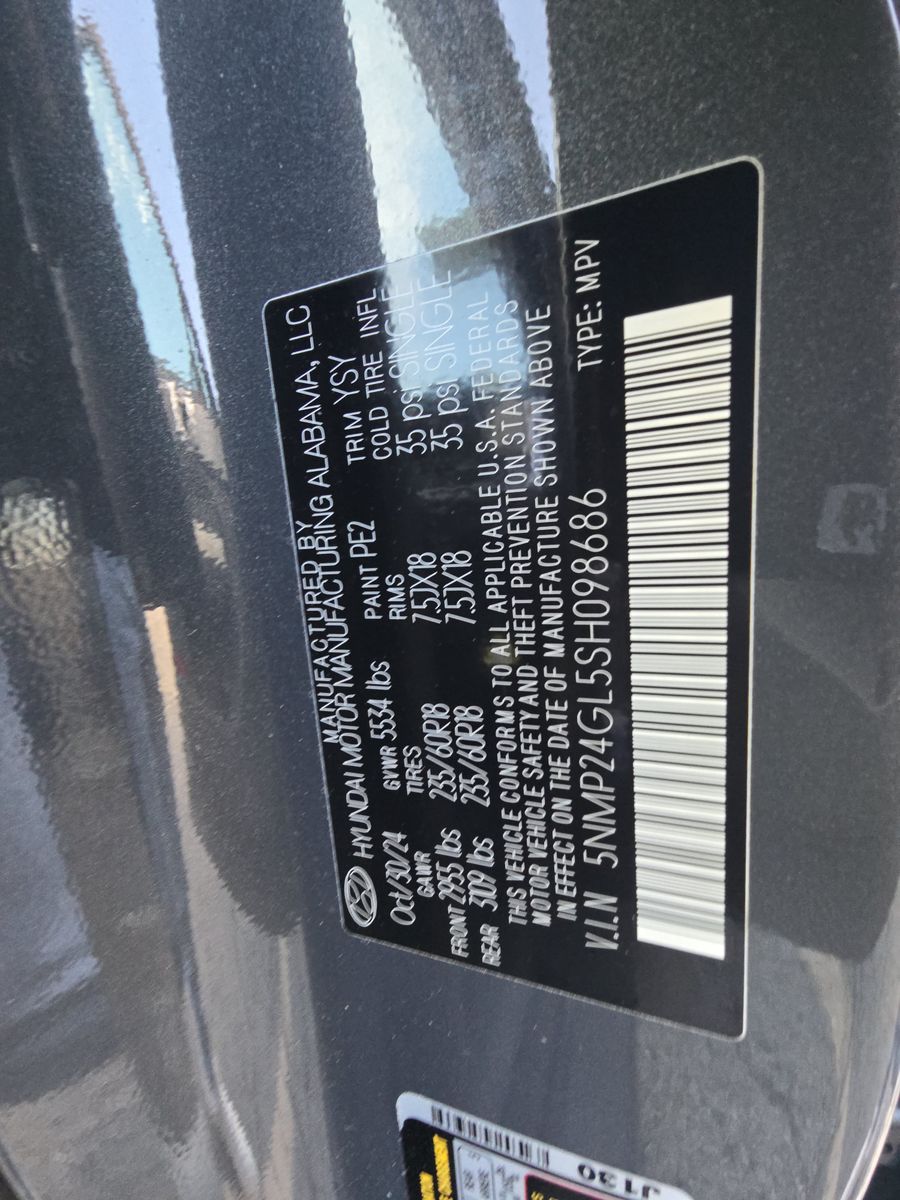 2025 Hyundai Santa Fe SEL FWD